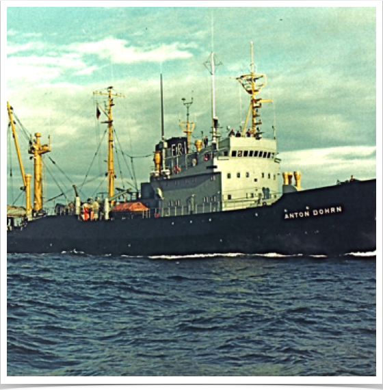 FS ANTON DOHRN in Baltic Sea 
