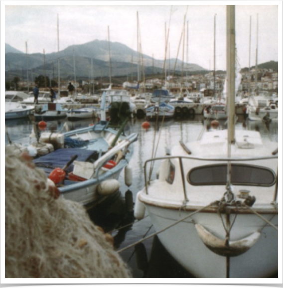 Banyuls-sur-Mer - located at the eastern shores of Pyrénées-Orientales in southern France.