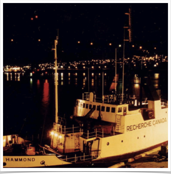 CSS LADY HAMMOND at Bedford Institute of Oceanography.
