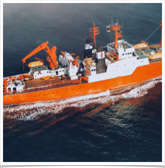 The old FS SONNE - prior to reconstruction and lengthening. 