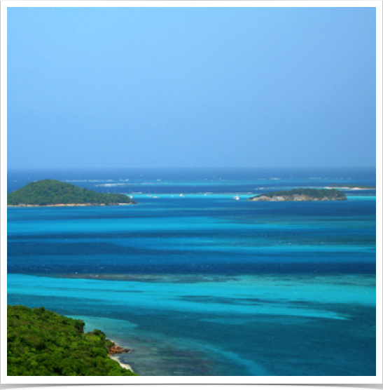 The Tobago Cays - an archipelago located in the Southern Grenadines. The Tobago Cays - an archipelago located in the Southern Grenadines.