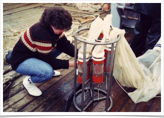 The MPS is used to study the vertical distribution of ichthyoplankton