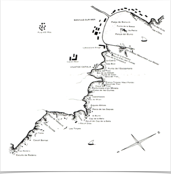 Location of the Observatoire Océanologique de Banyuls and marine biodiversity research area