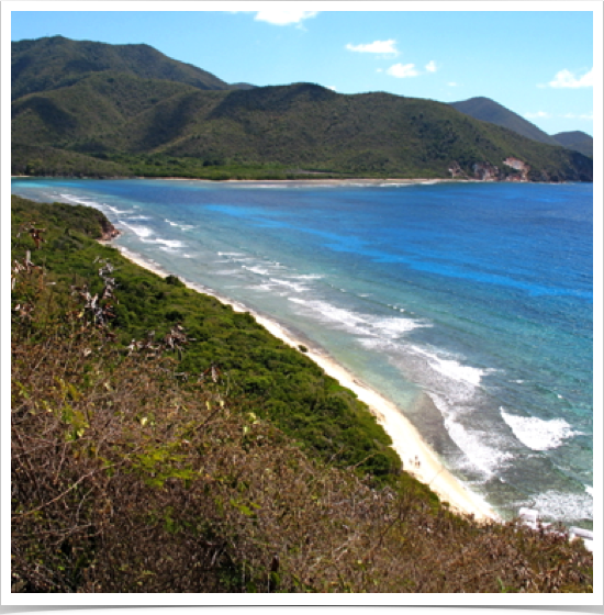 Reef Bay National Park - at St. John's (USVI) southern shores.
