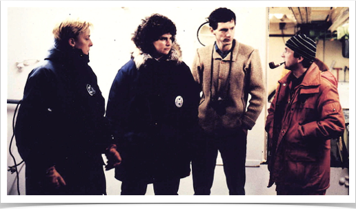 Dr. Alshuth and Arctic research team