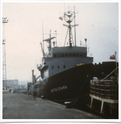 FS ANTON DOHRN reaches eastern Baltic: Destination Gdansk harbour for exchange of the scientific research crew