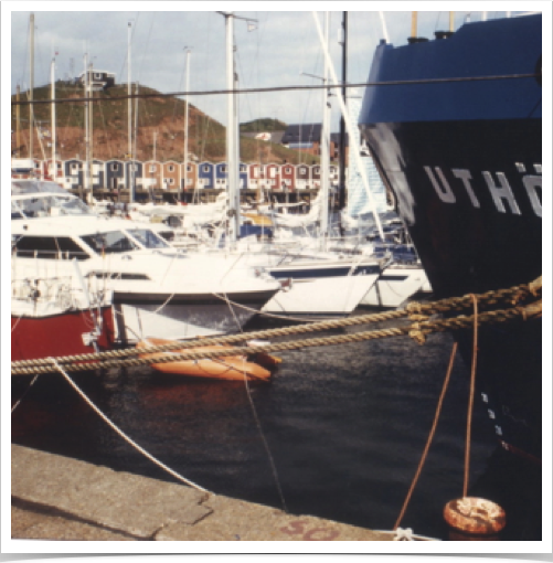 FK UTHORN at Helgoland Island Harbor