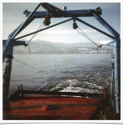 Benthic trawls and dredges deployed on RV NEREIS to collect benthic organisms for biodiversity studies 