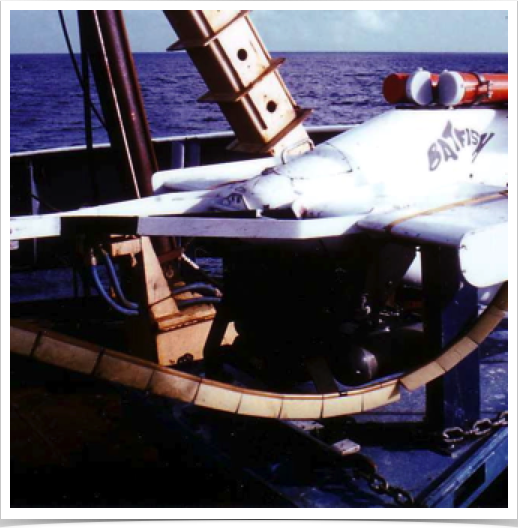  BATFISH used for physical oceanography data collection
