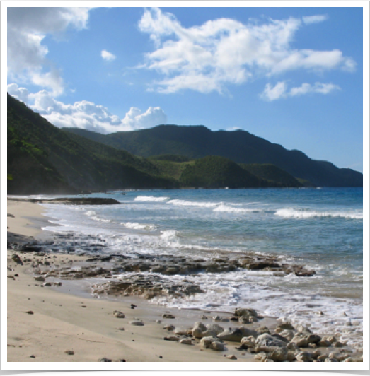 Carambola Beach at Davis Bay, St. Croix. Carambola Beach at Davis Bay, St. Croix.