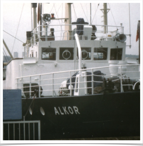 End of a successful expedition: FK ALKOR at the Institute of Marine Sciences in Kiel End of a successful expedition: FK ALKOR at the Institute of Marine Sciences in Kiel